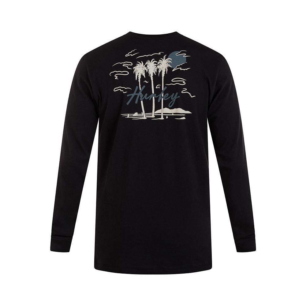 商品Hurley|Men's Everyday Beach Daze Long Sleeves T-shirt,价格¥251,第4张图片详细描述