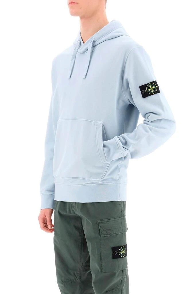 商品Stone Island|logo badge hoodie,价格¥1397,第4张图片详细描述