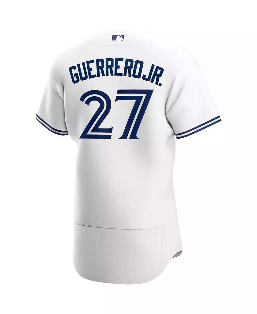 商品NIKE|Men's Vladimir Guerrero Jr. White Toronto Blue Jays Home Authentic Player Jersey,价格¥2745,第3张图片详细描述