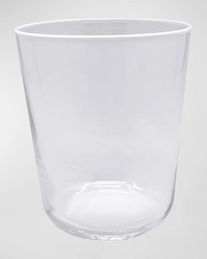 商品Mariposa|Fine Line Clear Double Old-Fashioned Glasses, Set of 4,价格¥373,第1张图片