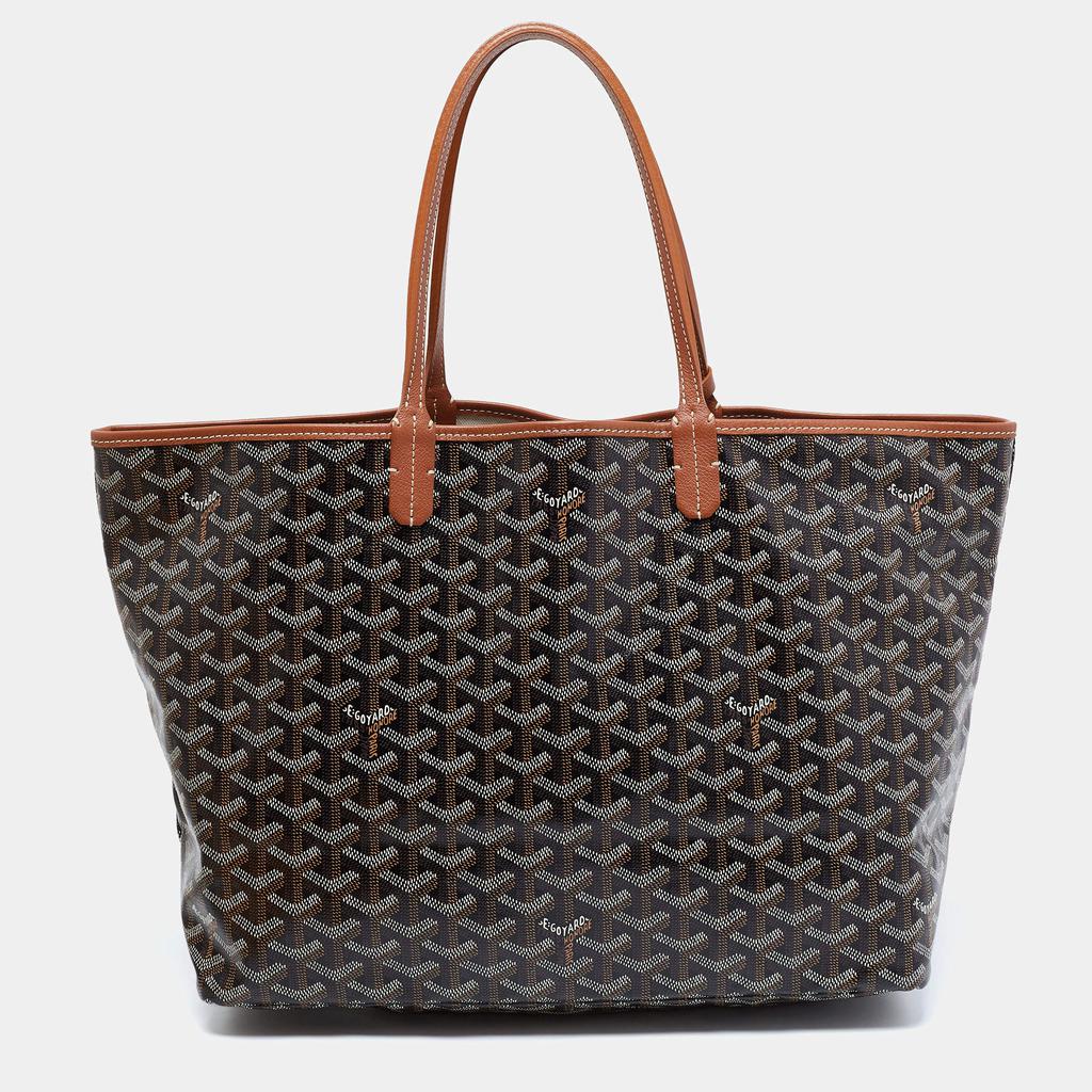 Goyard Brown Goyardine Coated Canvas and Leather Saint Louis PM Tote商品第4张图片规格展示