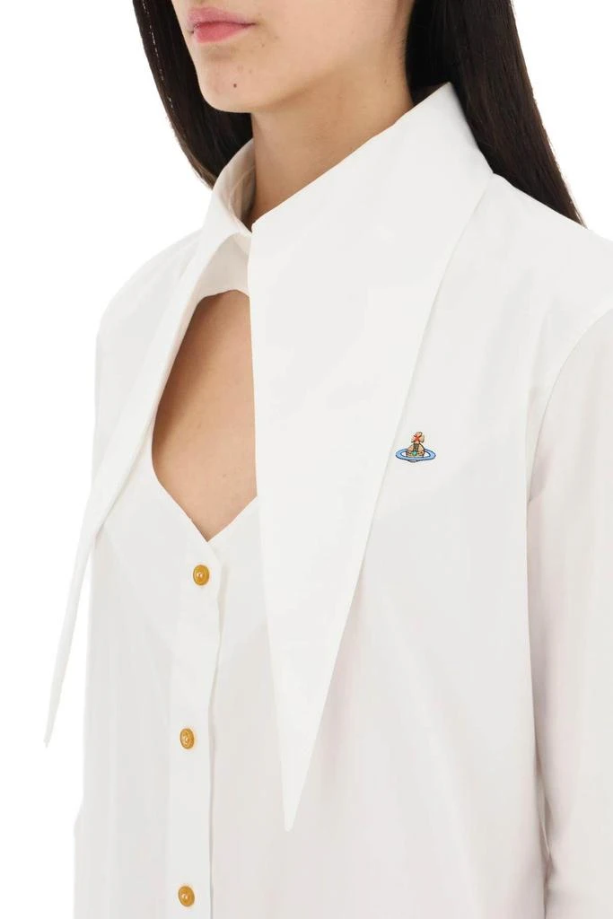 商品Vivienne Westwood|HEART CUT-OUT SHIRT DRESS,价格¥1392,第5张图片详细描述