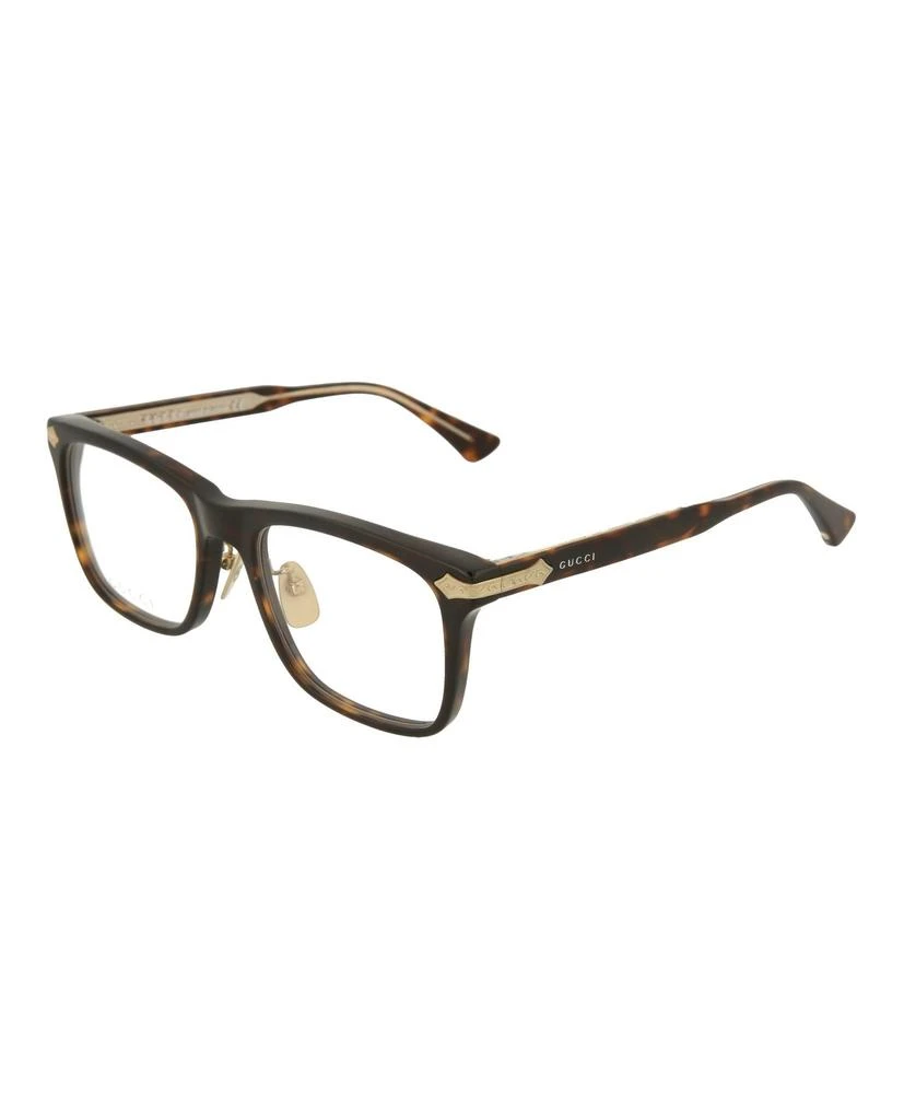 商品Gucci|Square-Frame Optical Glasses,价格¥1270,第2张图片详细描述