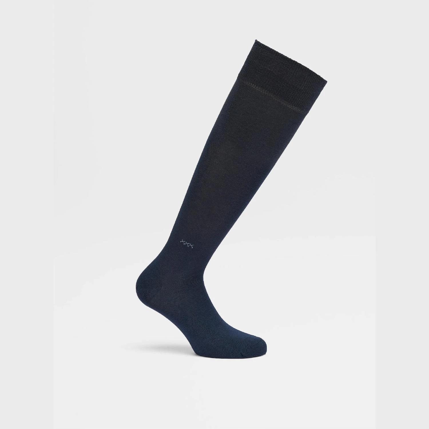 包邮包税【预售7天发货】 ZEGNA杰尼亚 23秋冬 男士 袜子 BLUE LYOCELL BLEND EVERYDAY TRIPLE X MID CALF SOCKS N5V40-573-422 商品