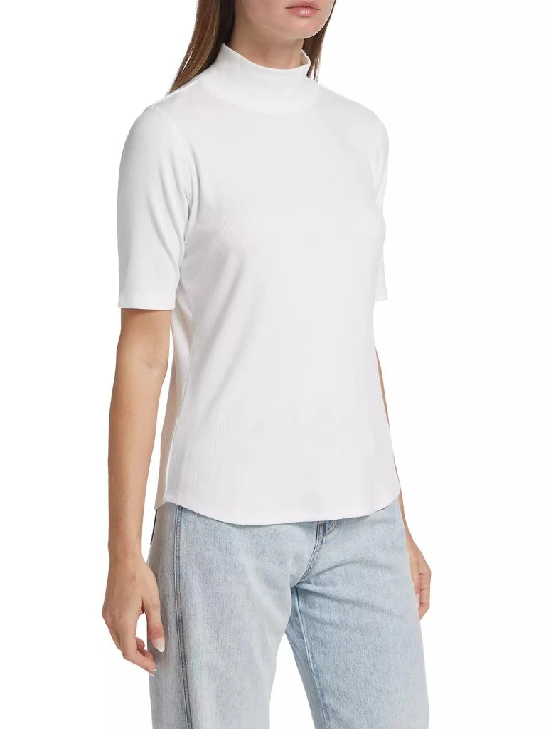 商品Elie Tahari|Rib-Knit Mock Neck Top,价格¥245,第4张图片详细描述