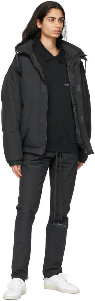 商品Essentials|女同款 黑色尼龙羽绒服,价格¥1115,第6张图片详细描述