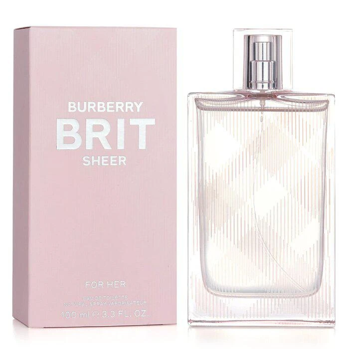 商品Burberry|博柏利 红粉恋歌女士淡香水Brit Sheer EDT 100ml/3.3oz,价格¥417,第2张图片详细描述