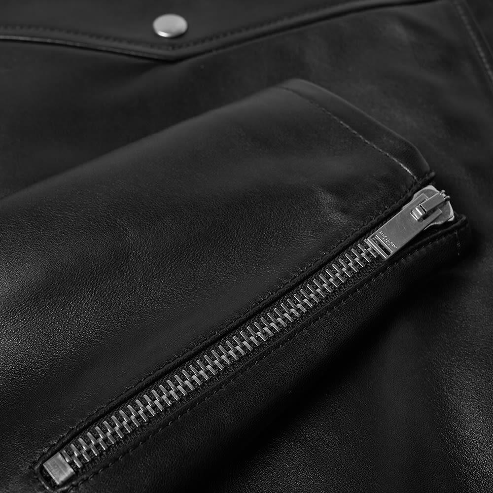 商品Yves Saint Laurent|Saint Laurent Classic Motorcycle Leather Jacket,价格¥32330,第5张图片详细描述