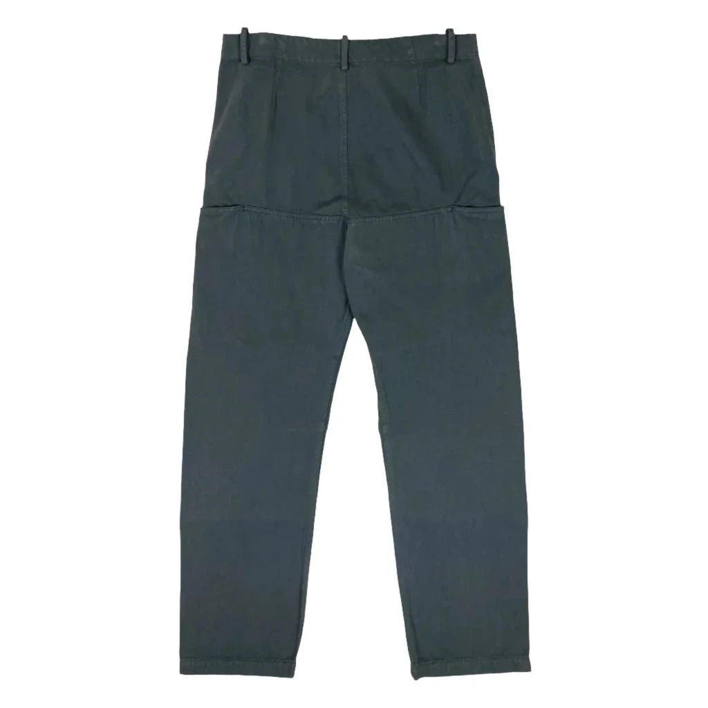 商品YEEZY|Yeezy Gap Engineered by Balenciaga Sateen Cargo Pants - Dark Green,价格¥454,第4张图片详细描述