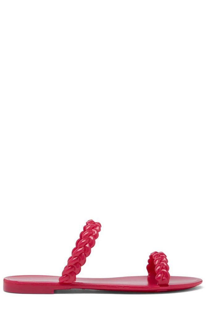 商品Stuart Weitzman|Stuart Weitzman Sawyer Braid Double Straps Slides,价格¥634,第1张图片