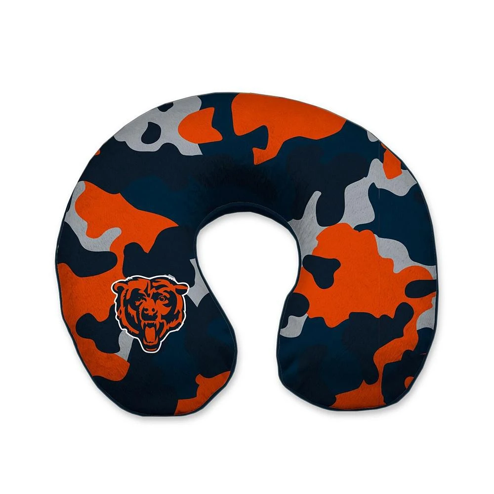 商品Pegasus Home Fashions|Chicago Bears Camo Memory Foam Travel Pillow,价格¥225,第1张图片