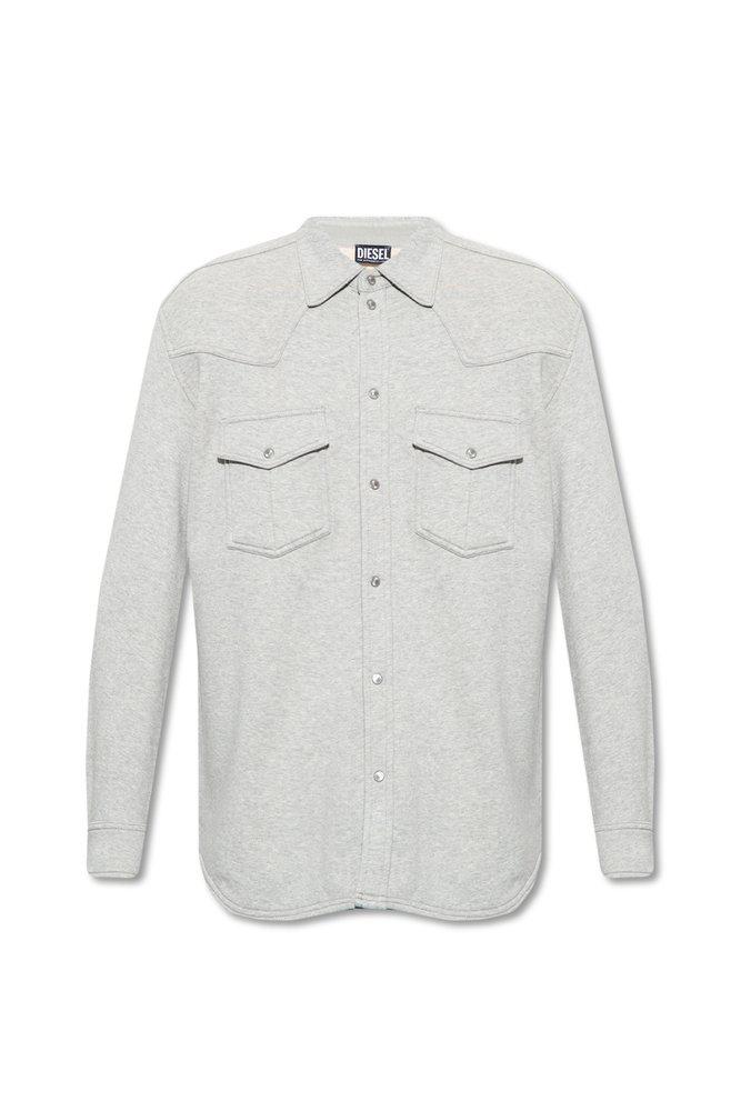 Diesel S-Ocean-E1 Buttoned Shirt商品第1张图片规格展示