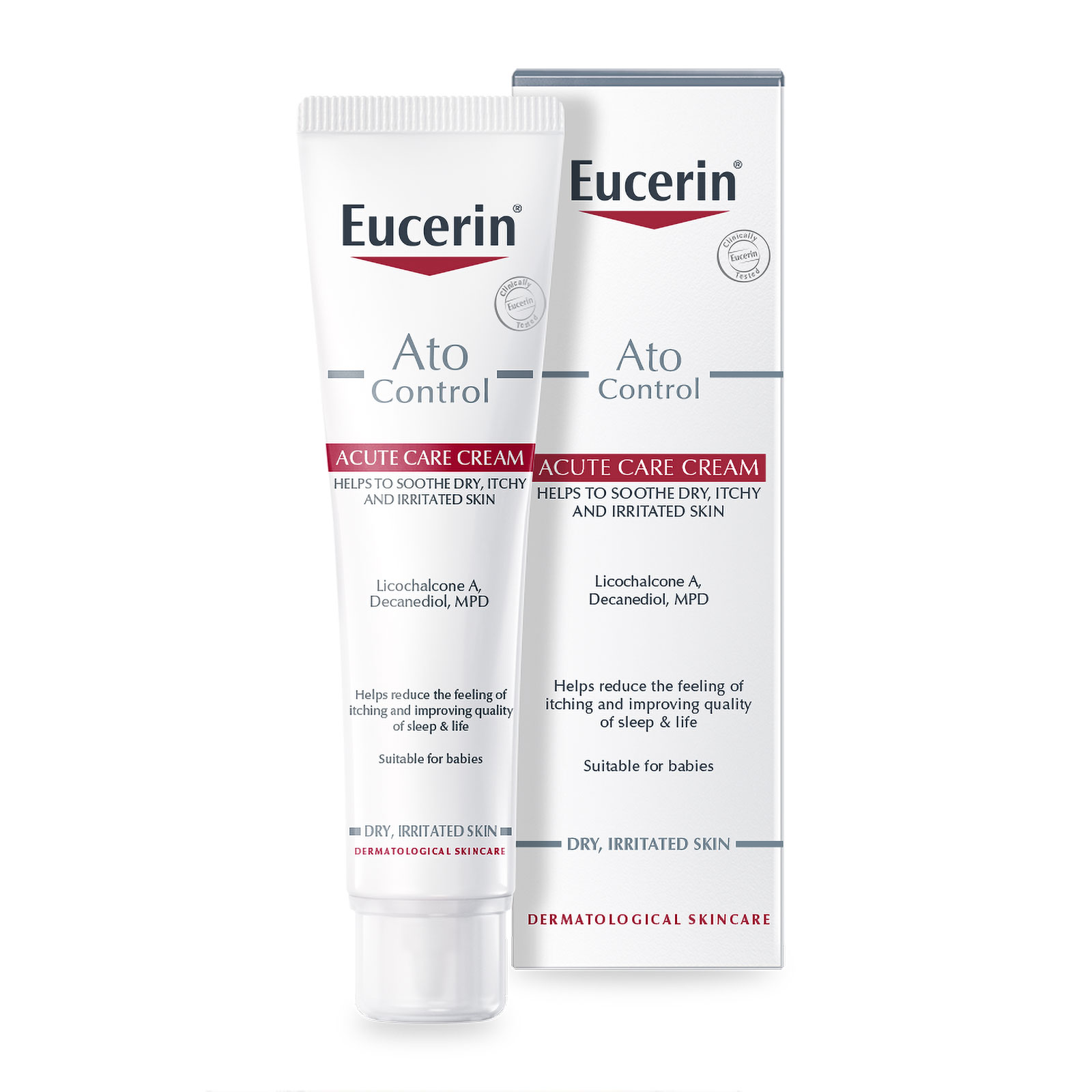 Eucerin 优色林 湿疹过敏深层舒爽霜 40ml 婴幼儿适用商品第1张图片规格展示