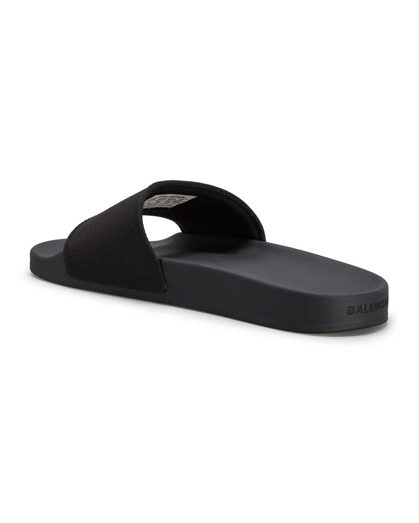 商品Balenciaga|Men's B-Logo Pool Slides,价格¥3057,第3张图片详细描述