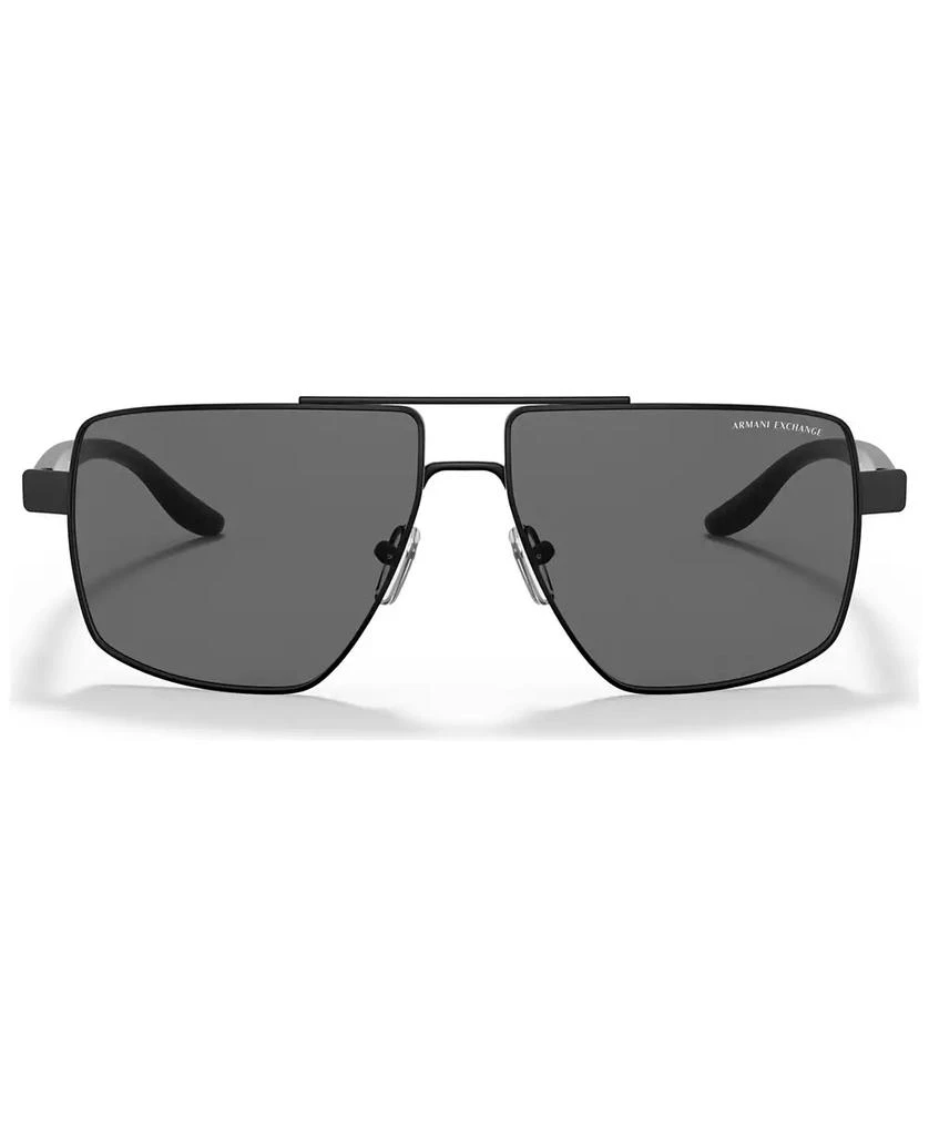 商品Armani Exchange|Men's Polarized Sunglasses, AX2037S,价格¥794,第3张图片详细描述