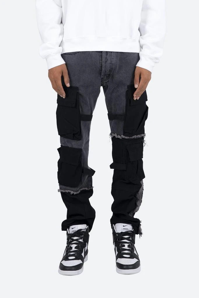 商品MNML|V132 Baggy Denim - Black,价格¥287,第2张图片详细描述