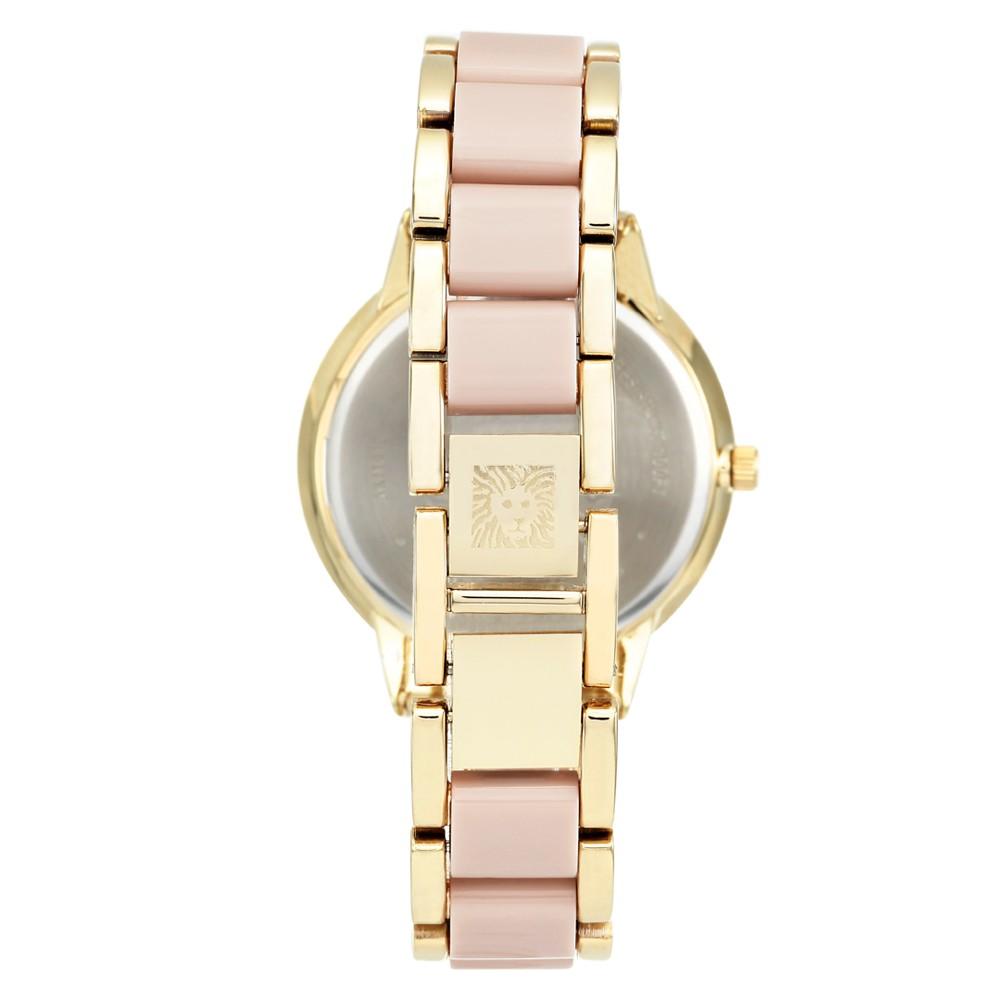 Women's Gold-Tone Blush Link Bracelet Watch 37mm商品第2张图片规格展示