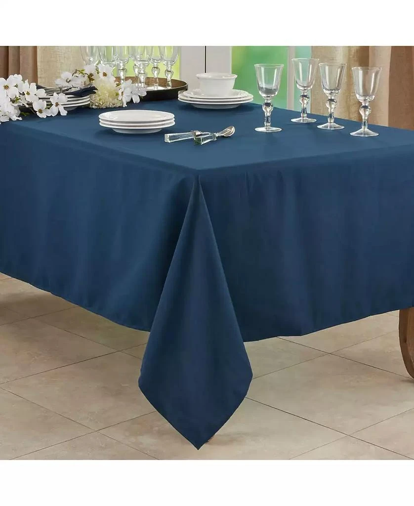 商品Saro Lifestyle|Everyday Design Solid Color Tablecloth, 84" x 65",价格¥471,第3张图片详细描述