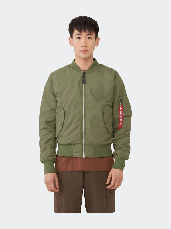 商品Alpha Industries|L-2B 侦察轰炸机飞行员夹克 鼠尾草绿,价格¥199,第1张图片