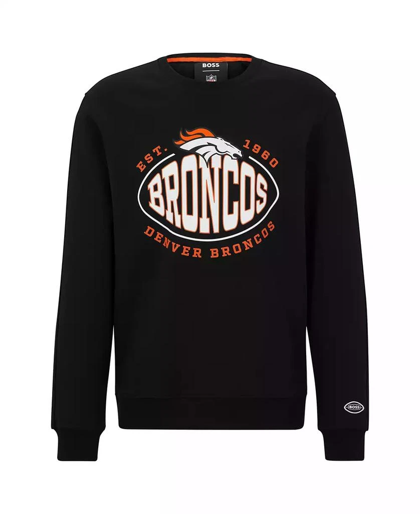 商品Hugo Boss|Men's BOSS x Denver Broncos NFL Sweatshirt,价格¥633,第3张图片详细描述