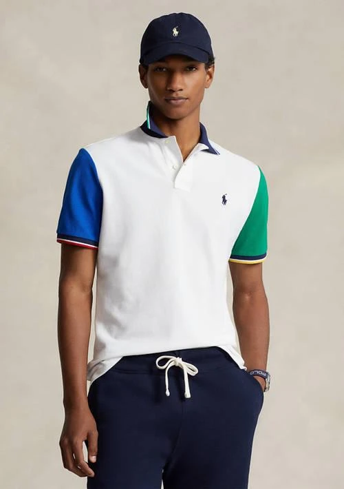 商品Ralph Lauren|Ralph Lauren Classic Fit Mesh Polo Shirt,价格¥879,第1张图片