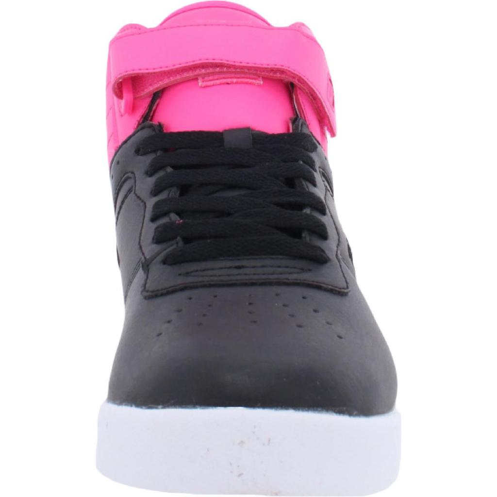 Fila Boys Vulc 13 Harlay Faux Leather High-Top Fashion Sneakers商品第6张图片规格展示