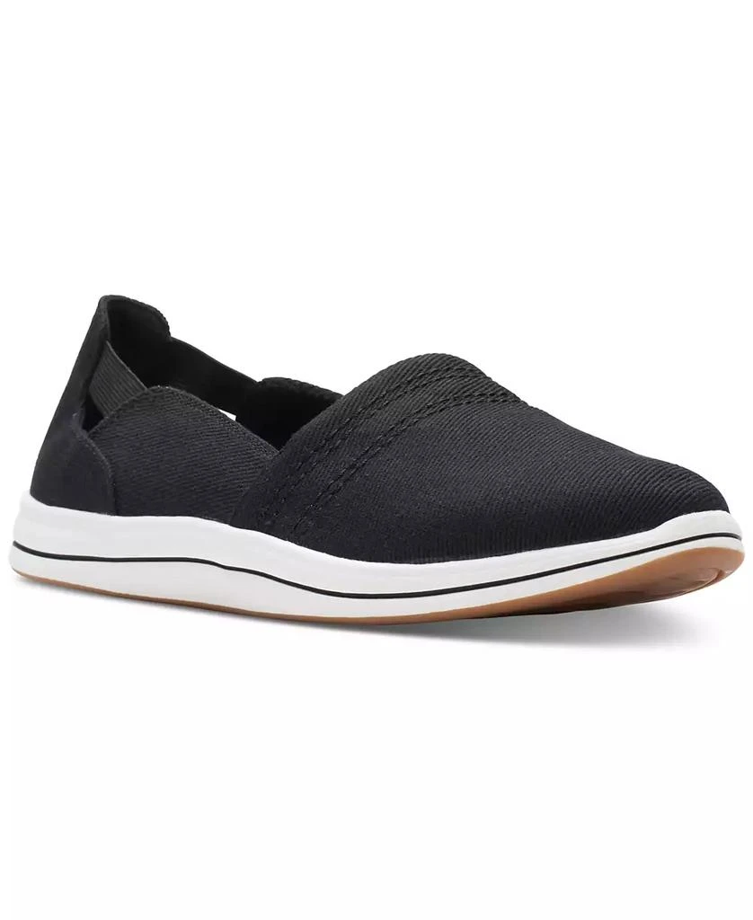 商品Clarks|Women's Cloudsteppers Breeze Step II Slip On Sneakers,价格¥537,第1张图片