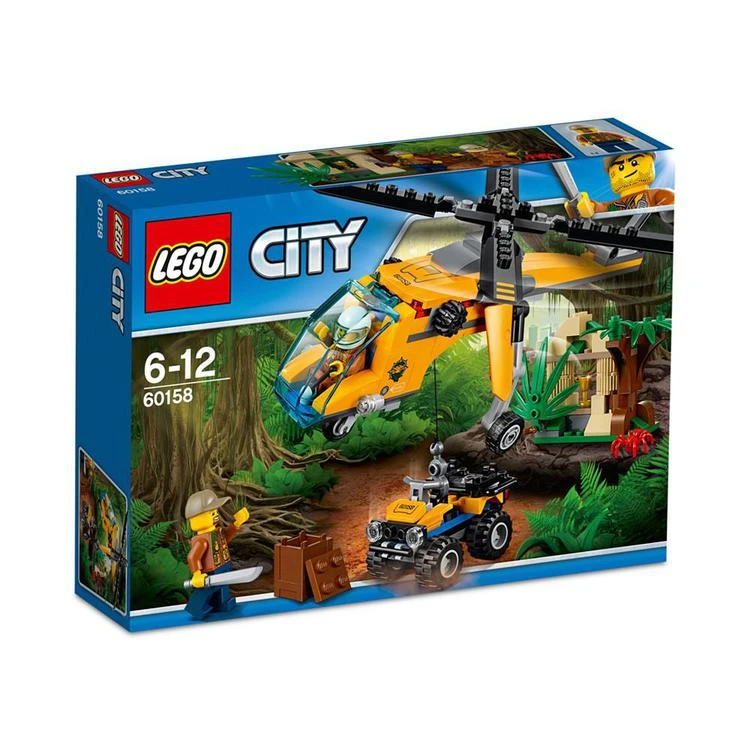 商品LEGO|City 201-Pc. Jungle Cargo Helicopter Set,价格¥149,第2张图片详细描述