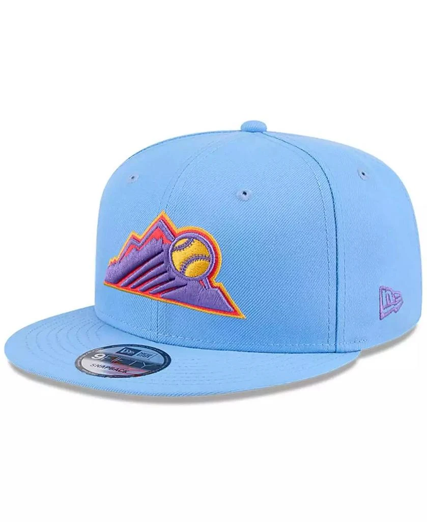 商品New Era|Men's Light Blue Colorado Rockies 2025 City Connect 9FIFTY Snapback Hat,价格¥290,第1张图片