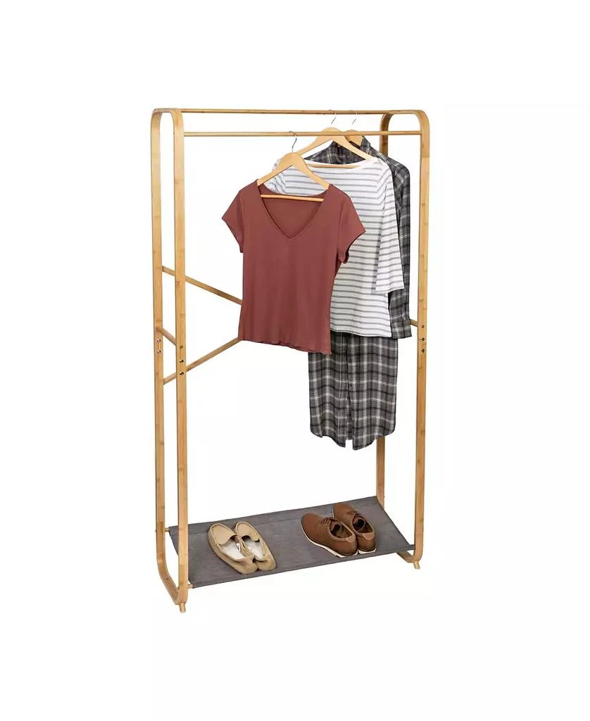 Bamboo & Canvas Garment Rack 商品