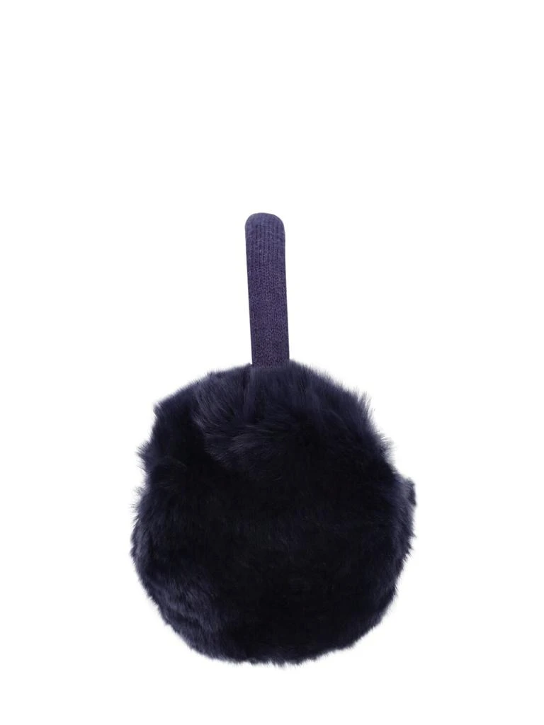 商品Yves Salomon|Wool & Cashmere Earmuffs W/ Fur,价格¥316,第1张图片详细描述