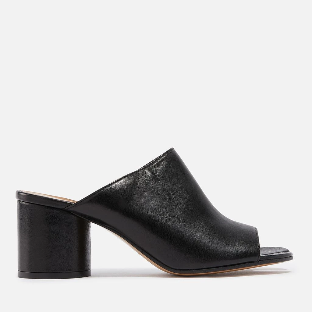 商品MAISON MARGIELA|Maison Margiela Women's Hannah Leather Heeled Mules,价格¥1231,第1张图片