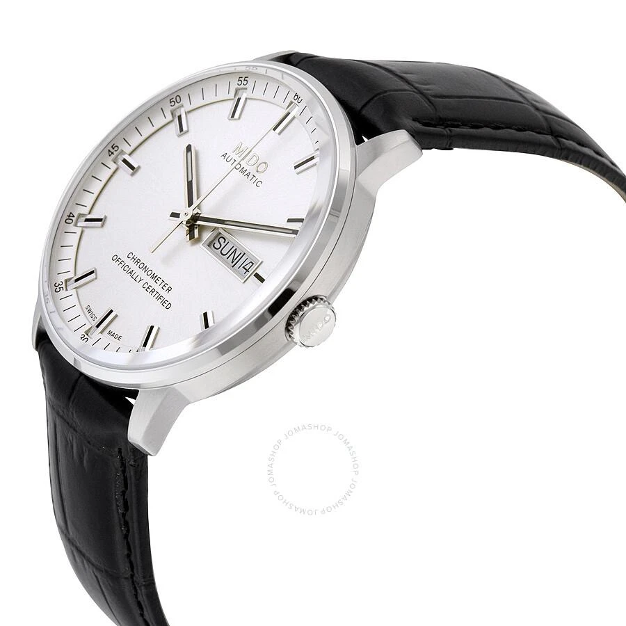 商品MIDO|Comander II Automatic Chronometer Silver Dial Men's Watch M021.431.16.031.00,价格¥6176,第2张图片详细描述