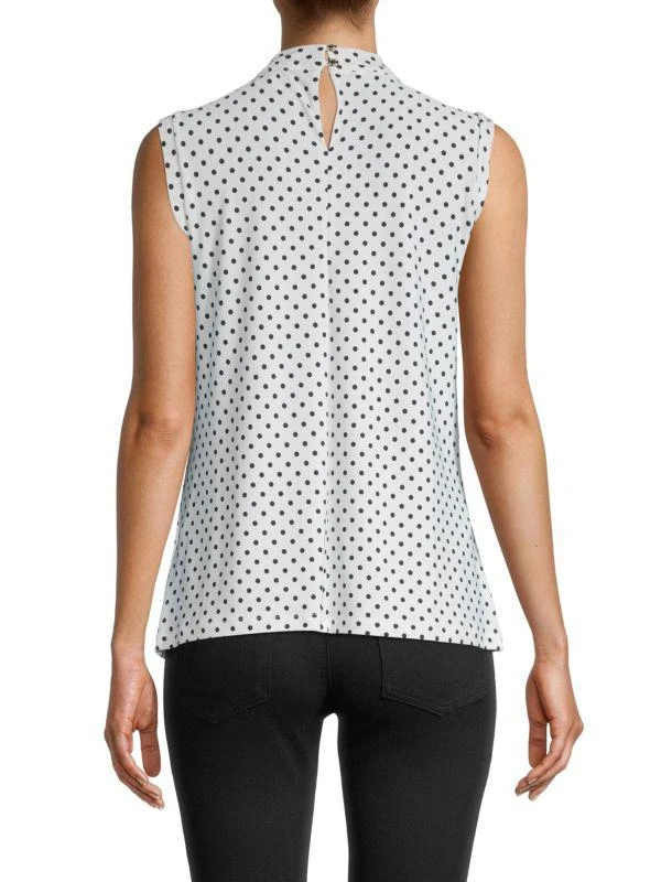 商品Tommy Hilfiger|Polka Dot Sleeveless Top,价格¥213,第2张图片详细描述