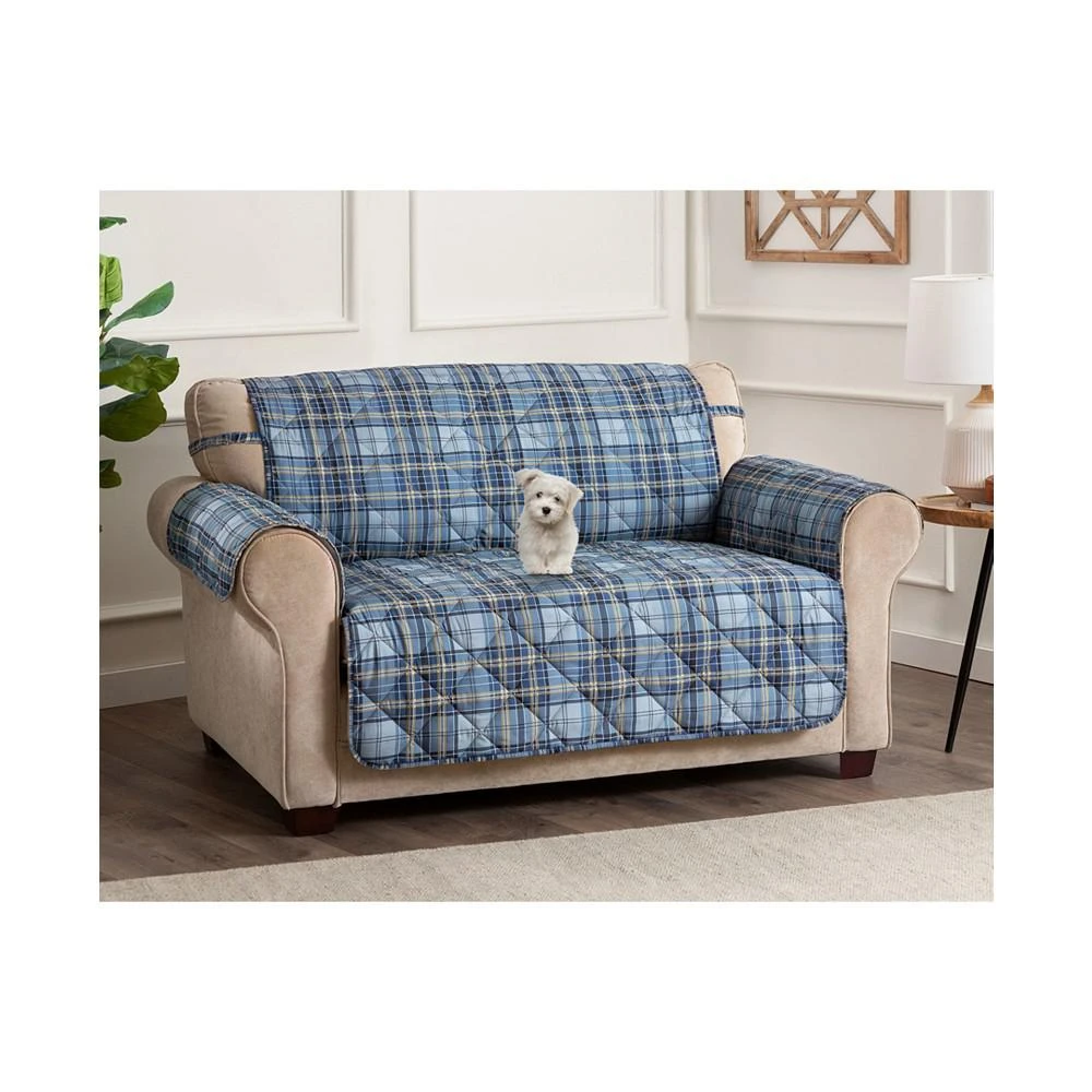 商品P/Kaufmann Home|Tartan Plaid Loveseat Cover,价格¥598,第4张图片详细描述