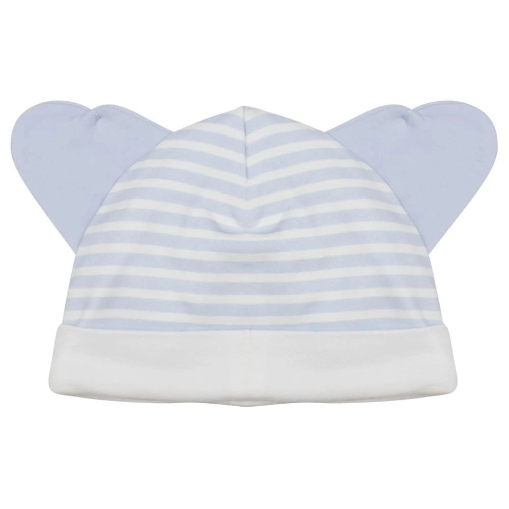 商品MONNALISA|Ivory & Blue Stripe Hat,价格¥104,第3张图片详细描述