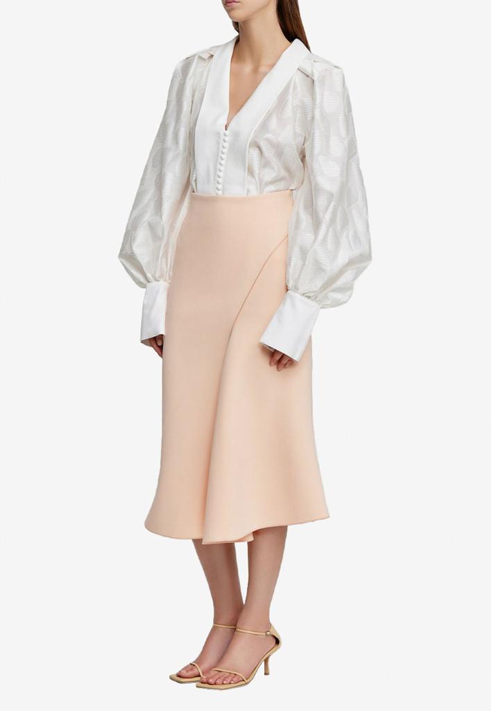 商品Acler|Raven Flared Midi Skirt,价格¥2684,第4张图片详细描述
