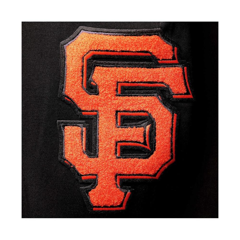 Men's Black San Francisco Giants Logo Jogger Pants商品第5张图片规格展示