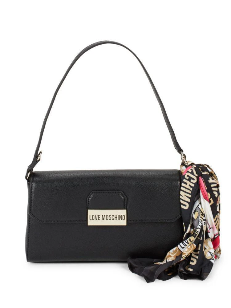 商品Moschino|Leather Shoulder Bag,价格¥1180,第1张图片