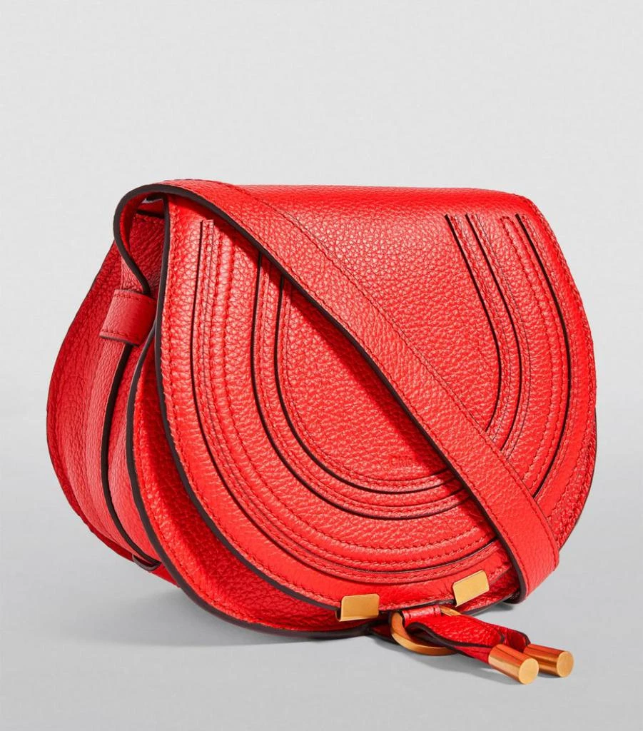 商品Chloé|Small Leather Marcie Saddle Bag,价格¥8103,第3张图片详细描述