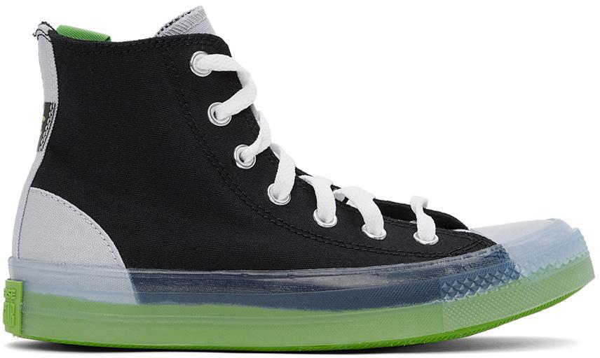 商品Converse|Black & Grey Dramatic Nights All Star CX Hi Sneakers,价格¥566,第1张图片