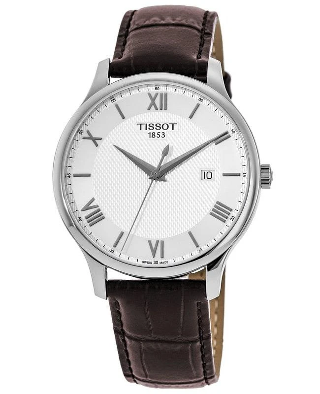 商品Tissot|Tissot T-Classic Tradition Men's Watch T063.610.16.038.00,价格¥1788,第1张图片