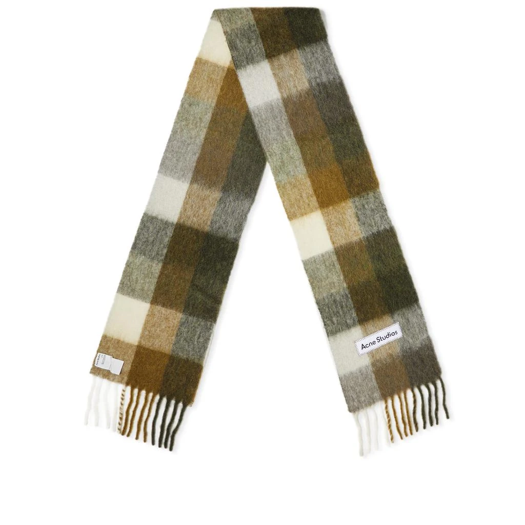 商品Acne Studios|Acne Studios Vally Checked Scarf,价格¥2604,第2张图片详细描述