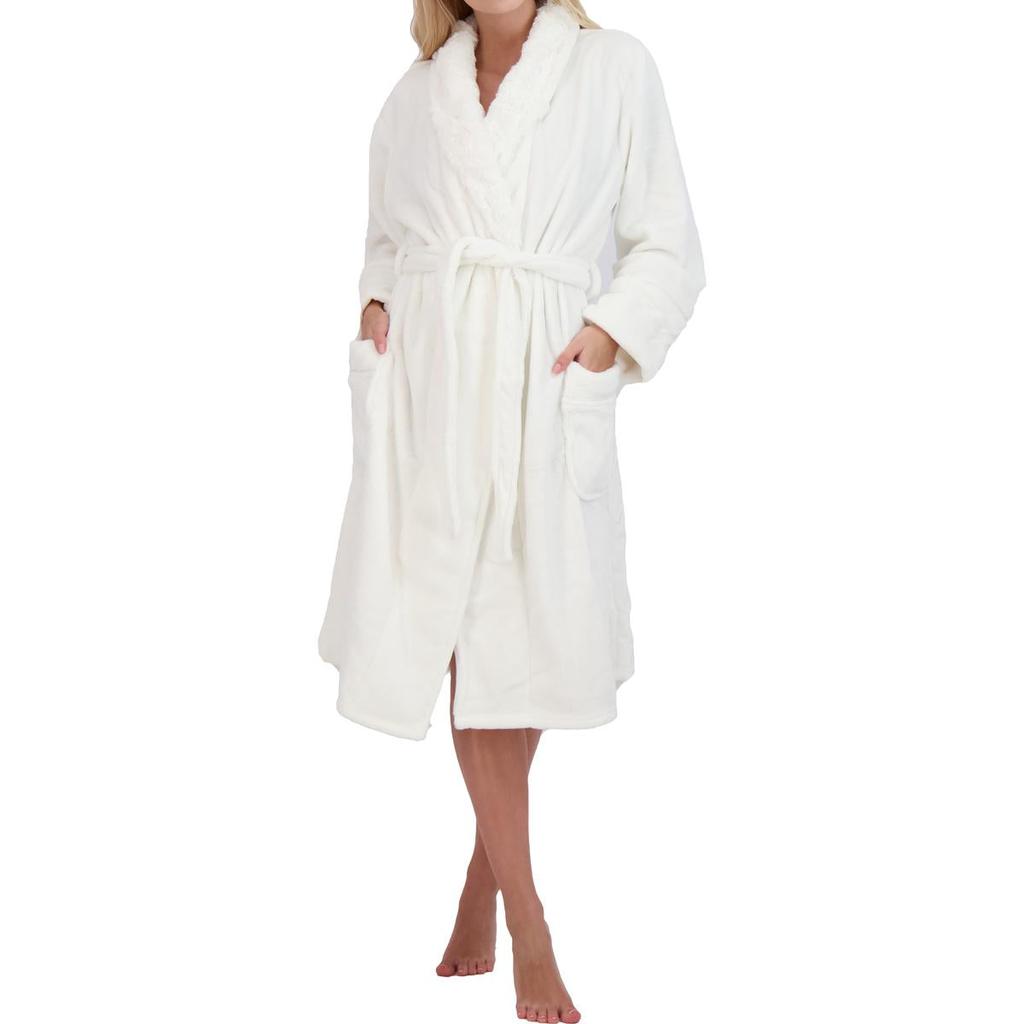 PJ Salvage Women's Luxe Ultra-soft Plush Bath Robe商品第8张图片规格展示