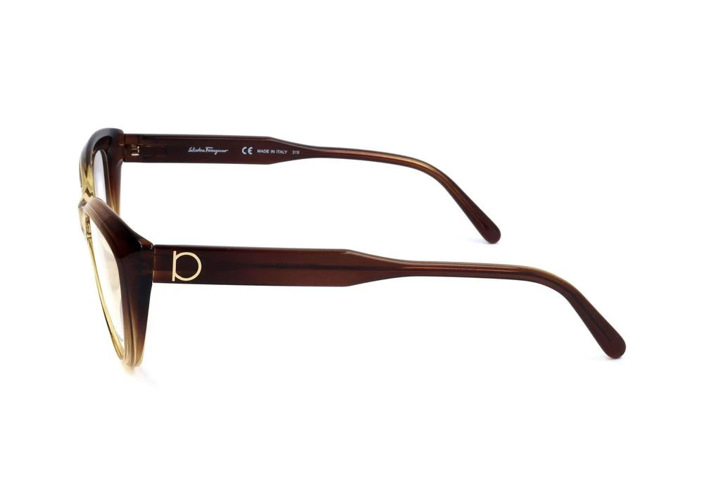 商品Salvatore Ferragamo|Salvatore Ferragamo Eyewear Cat-Eye Frame Glasses,价格¥752,第3张图片详细描述
