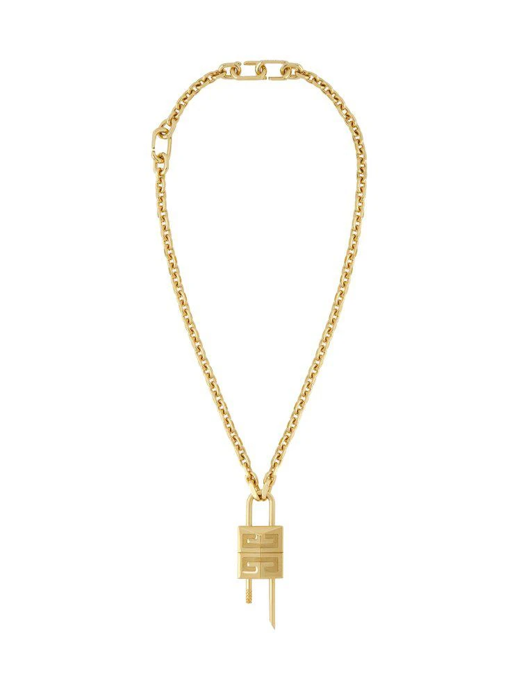 商品Givenchy|Givenchy 4G Padlock Necklace,价格¥4422,第1张图片