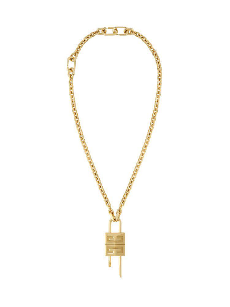 商品Givenchy|Givenchy 4G Padlock Necklace,价格¥3577,第1张图片