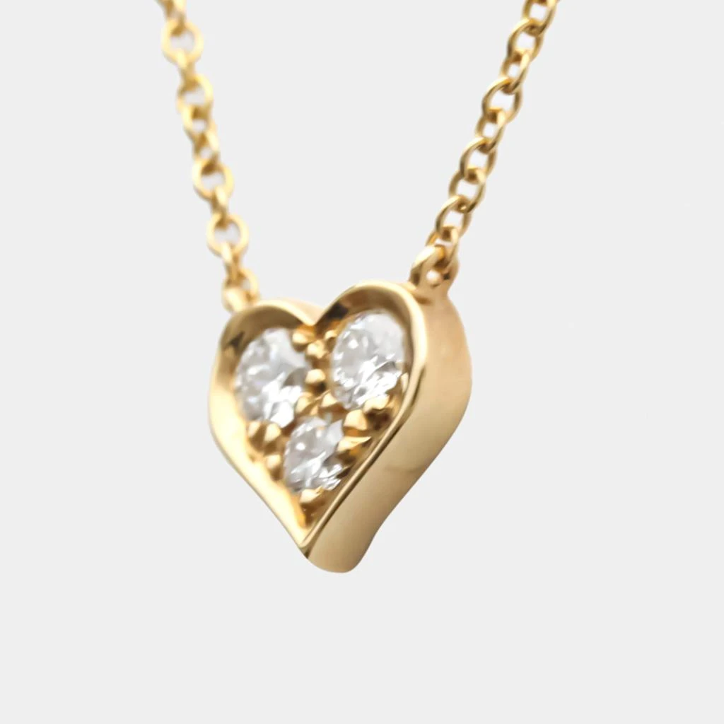 商品[二手商品] Tiffany & Co.|Tiffany & Co. Sentimental Heart 18K Rose Gold Diamond Necklace,价格¥7130,第4张图片详细描述