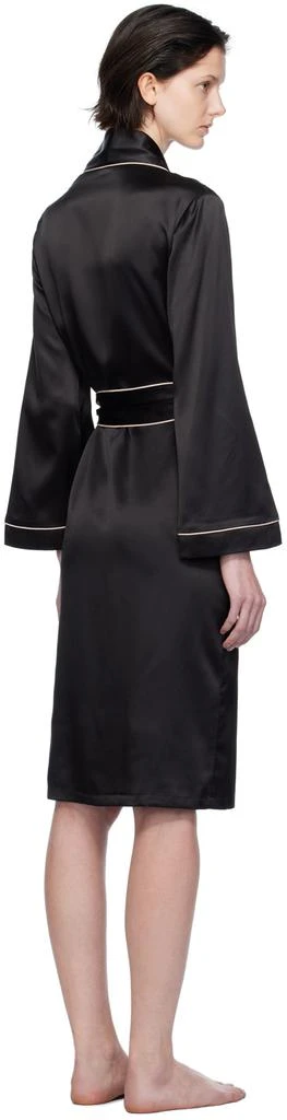 商品L'Agent by Agent Provocateur|Black Classic PJ Robe,价格¥1523,第3张图片详细描述