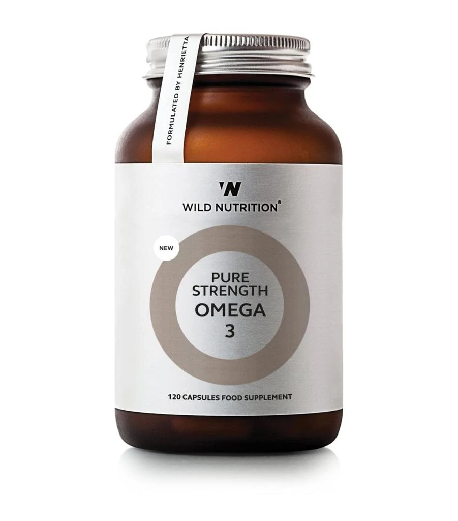 商品Wild Nutrition|Pure Strength Omega 3 (120 Capsules),价格¥396,第1张图片